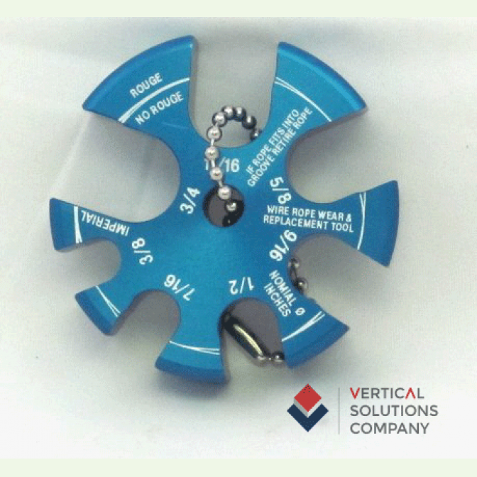 Wire Rope Gauge - Vertical Solutions Company